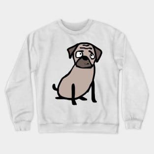 Hermione the Pug Puppy Crewneck Sweatshirt